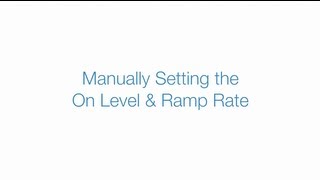 Manually Setting the On Level and Ramp Rate on Insteon Switches [upl. by Erdnad709]