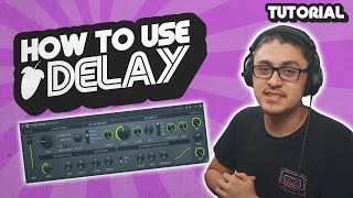 How to Properly Use Delay on Your Vocals FL Studio Tutorial [upl. by Barbabra]