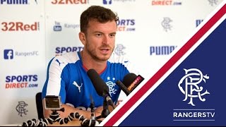 PRESS CONFERENCE  Andy Halliday [upl. by Notsua968]