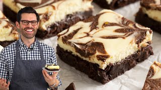 AMAZING Cheesecake Brownies Recipe [upl. by Ailecnarf]