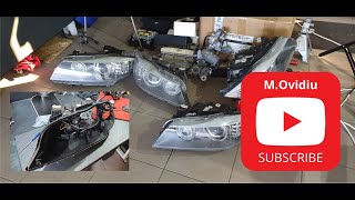 BMW e90 Adaptive Headlight Disassembly and Repair [upl. by Willamina]