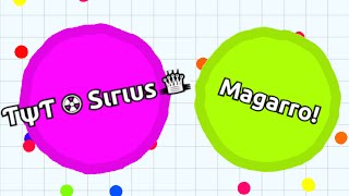 Agario  TEAMING WITH MAGARRO  Awesome agario Teamwork [upl. by Attelrahs921]