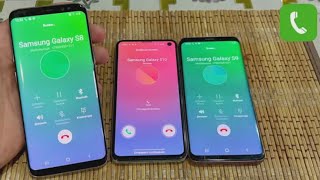 Incoming Call Samsung Galaxy S10S9S8 [upl. by Adnorat894]