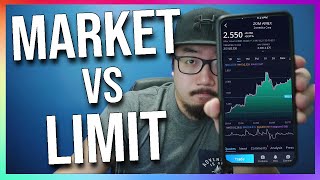 Market Order vs Limit Order EXPLAINED investing for beginners [upl. by Ennovehs]