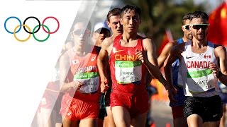 Rio Replay Mens 20km Race Walk [upl. by Dnaletak]