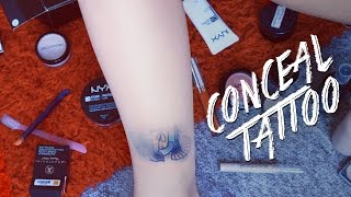 How To Cover Up Tattoo With Makeup [upl. by Howell]