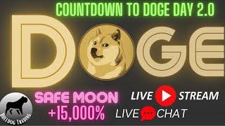 🔴Dogecoin Price is 069 Doge Day 20 LIVE 247 Dogecoin Chart Analysis w Stock Market [upl. by Sennahoj]