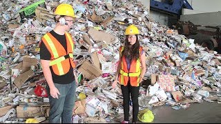 Tour of Londons Recycling Centre [upl. by Rosemonde]