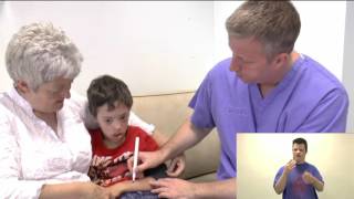 Having an operation at Sheffield Childrens Hospital with Makaton narration [upl. by Aniaj]