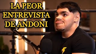 LA PEOR ENTREVISTA DE ANDONI FITNESS [upl. by Keyser]