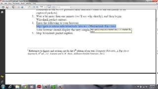 Wireshark Lab 2 Part 1 [upl. by Matthews]