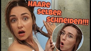 Haare selber schneiden I FAIL [upl. by Julita3]