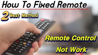 How To FIXED Remote Control Not Working  2 Solutions [upl. by Caesar]