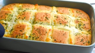 Easy Cheesy Garlic Bread in 4 StepsCheesy Garlic Bread RecipeGarlic bread recipe from scratch [upl. by Suhail]