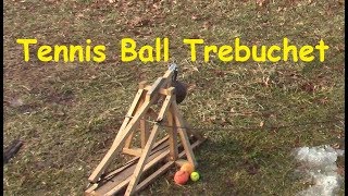 Tennis Ball Trebuchet how to make [upl. by Painter]