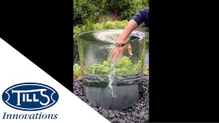 Volute Water Feature by Tills Innovations Ltd [upl. by Hsac]