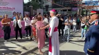 PAPAL NUNCIO GOES TO PASAY [upl. by Ytsirk]