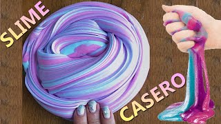 COMO HACER SLIME FACIL 1 INGREDIENTE  SIN BORAX [upl. by Alrahs]