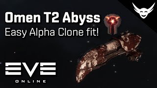 EVE Online  Easy Alpha Clone Omen T2 Abyss [upl. by Bradford298]