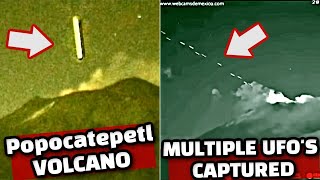 🚨Starlink or UFOs Popocatépetl Volcano [upl. by Butta348]