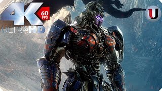 Transformers 5 The Last Knight Final Battle Autobots vs Decepticons amp Quintessa 4K [upl. by Ynottirb]