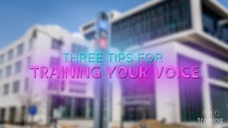 Three tips for training your voice  NPR Training  NPR [upl. by Mirella]