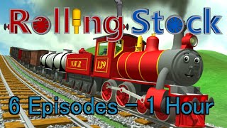 Cartoon Trains  1 Hour of Fun Adventures [upl. by Eineg976]