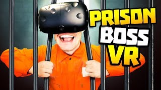 FYNN BREAKS OUT OF PRISON AND MAKES JUICE Prison Boss VR Gameplay Part 2 VR HTC Vive Gameplay [upl. by Marja]