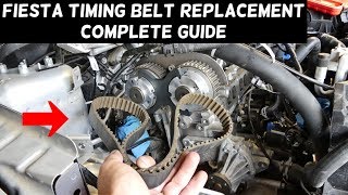 FORD FIESTA TIMING BELT REPLACEMENT MK7 ST [upl. by Riggs272]