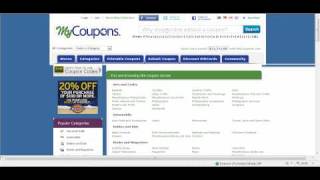 How To Use Online Coupons and Coupon Codes  MyCouponscom [upl. by Echo943]