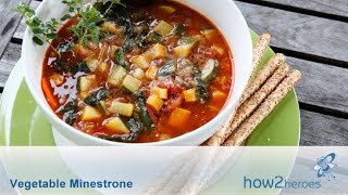 Vegetable Minestrone Soup [upl. by Iruam]