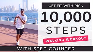 10000 Steps at Home  1 Hour Workout  Daily Workout at home [upl. by Frances]