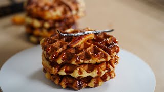 Belgian Liege Waffles Suzette – Bruno Albouze [upl. by Bobine821]