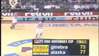 Game 5 Finals Alaska VS Ginebra 1996  4th Quartermp4 [upl. by Courtund]