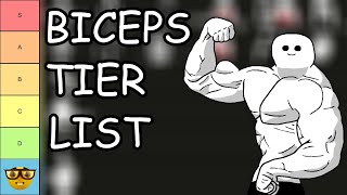 Biceps Exercise Tier List Simplified [upl. by Oneg]