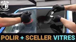 Comment Polir et Sceller des Vitres de Voiture [upl. by Kippie237]