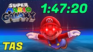 TAS Super Mario Galaxy Fast Flying Mario in 14720  4K 60ᶠᵖˢ [upl. by Carmelo638]