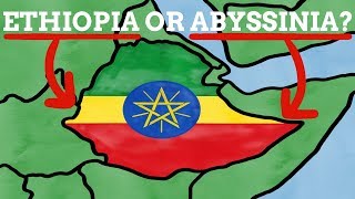 Why Did Abyssinia Change Its Name To Ethiopia [upl. by Nilson459]