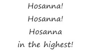 Hosanna  Vineyard lyrics [upl. by Kammerer]