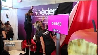 La provoc du site dadultère Gleeden au salon du mariage [upl. by Tarkany]