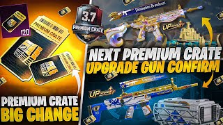 Premium Crate Big Changes Confirm LEAKS  37 Update PUBG Mobile [upl. by Yorgerg]