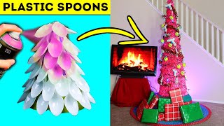 Trying 7 Fun Christmas Decorations and Life Hacks By Crafty Panda and 5 Minute Crafts [upl. by Oiramej884]