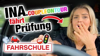 Praktische Führerscheinprüfung mit Ina 🌈 COUPLEONTOUR  Fischer Academy [upl. by Asyle54]