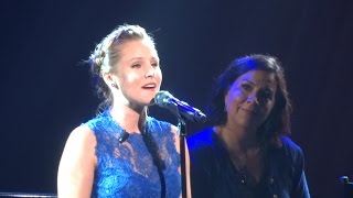 Kristen Bell sings quotDo You Want to Build a Snowmanquot from Frozen  2015 D23 Expo [upl. by Oilicec]