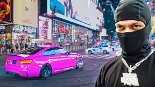 MOST WANTED DRIVERS TAKEOVER TIMES SQUARE [upl. by Eimas]