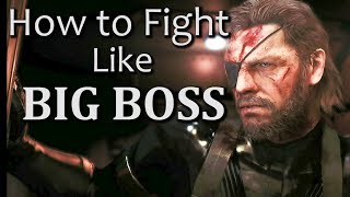 BIG BOSS CQC Techniques  Metal Gear Solid 5 Melee Combat [upl. by Sammy]