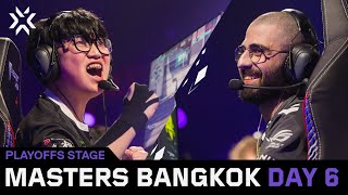 VALORANT Masters Bangkok  Playoffs  Day 1 [upl. by Etnauq]