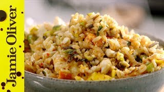 Jamies Quick amp Easy Egg Fried Rice  Jamie Oliver [upl. by Ideih]