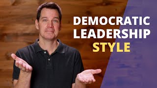 Democratic Leadership Style [upl. by Relyt]