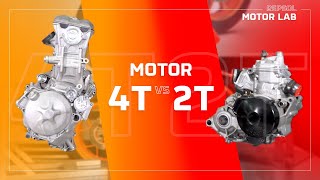 Diferencias entre un motor de 2 tiempos y uno de 4 tiempos [upl. by Alarice]